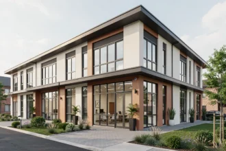 Bureaux d'entreprise financés en crédit-bail immobilier